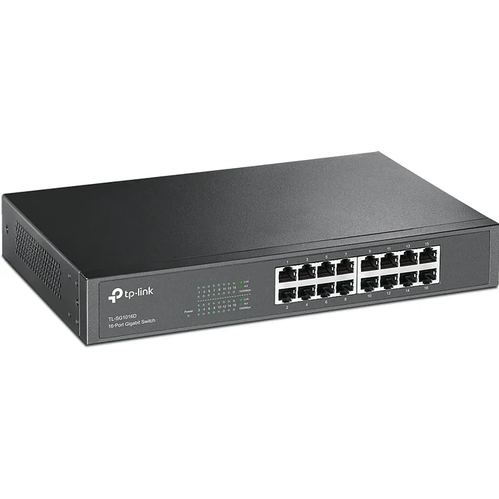 TP-Link TL-SG1016D - Switch 16P Gigabit 10/100/1000Mbps para Desktop / Rack 4