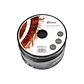 Cabo Microfone Ø6mm 2 Cond.+ Malha Preto 100mt HQ – Bobine - vignette 1