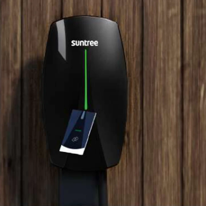 Carregador Fixo Monofásico 7KW 32A RFID Wifi - IK08 - IP65 - Tuya - SunTree 2