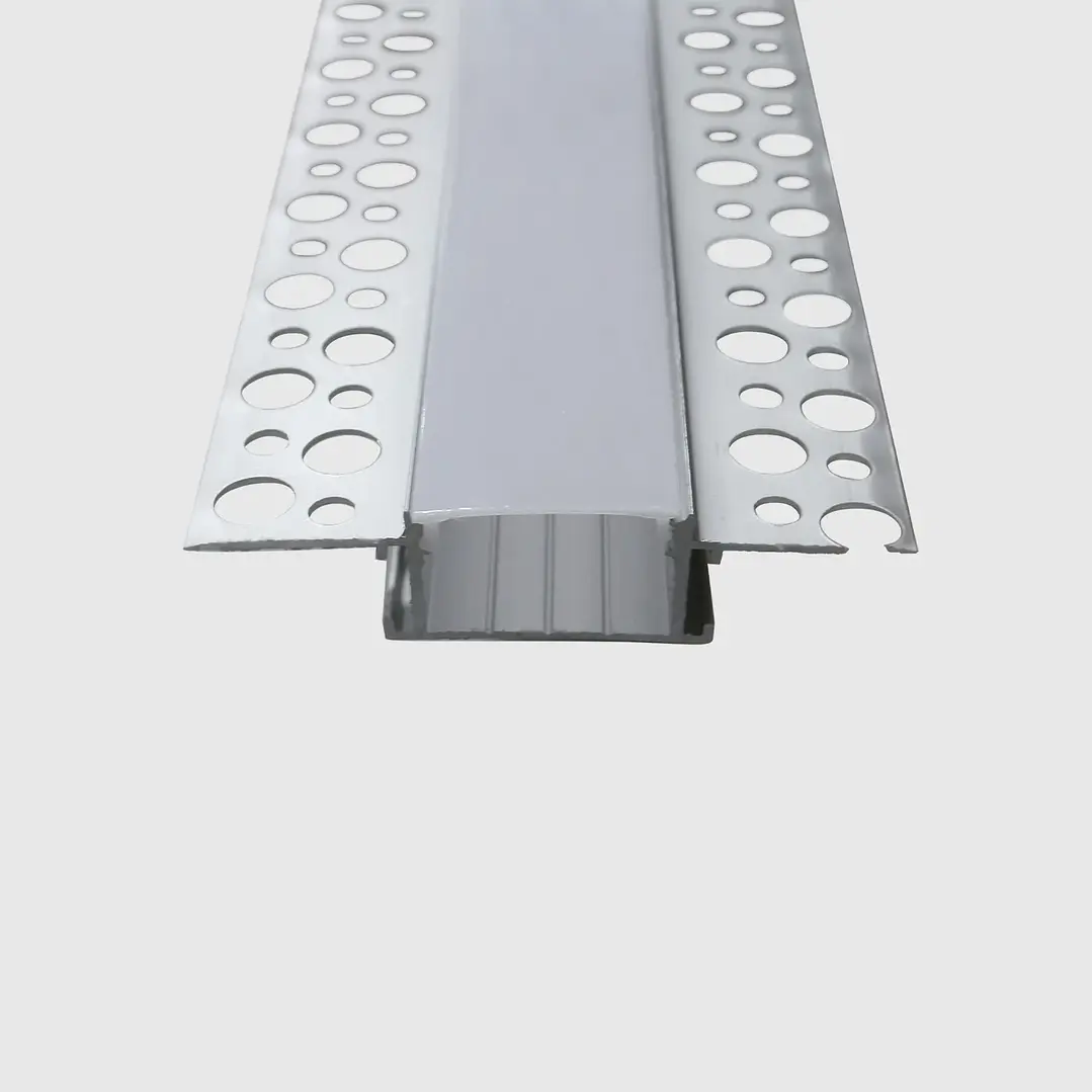 Perfil Embutir Com Difusor Opalino para Gesso/pladur 2M MAXLED 1