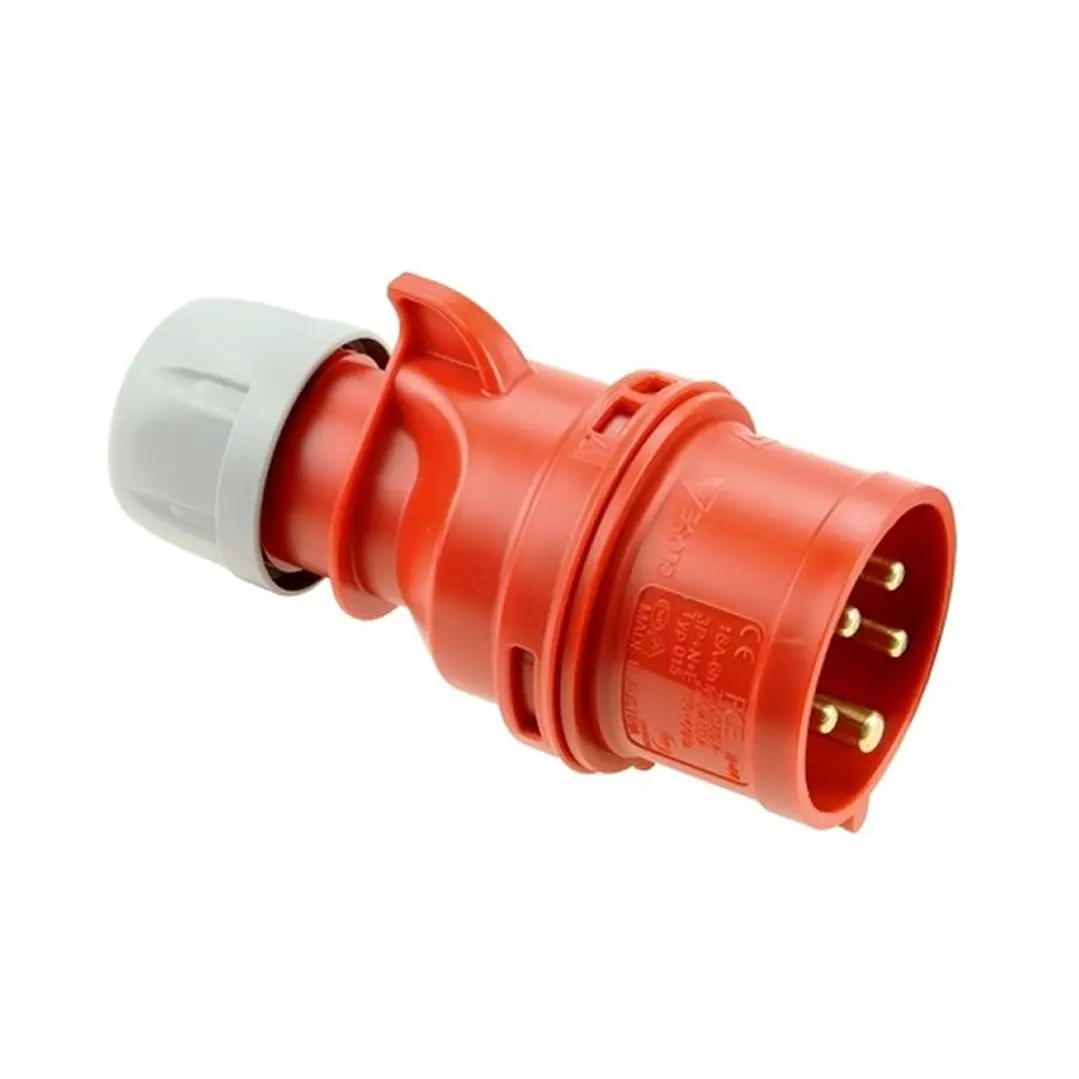 FICHA MACHO 3P+T+N 400V 32A IP44 6H 5X32A PCE 025-6 1
