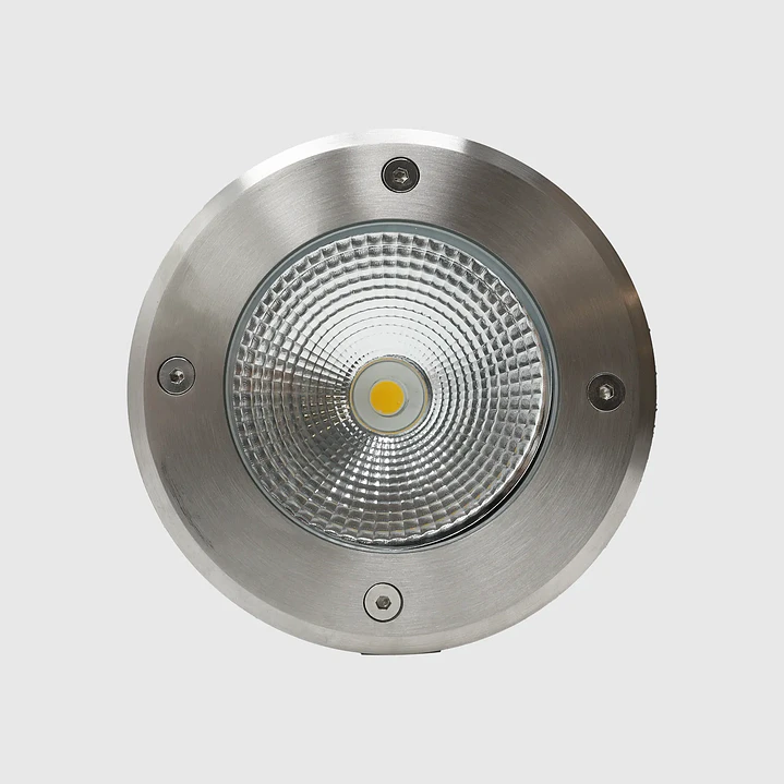 Projetor De Chão Redondo LED 12W | IP67 | Inox 304 | 1080Lm - Maxled 2