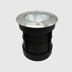 Projetor De Chão Redondo LED 12W | IP67 | Inox 304 | 1080Lm - Maxled