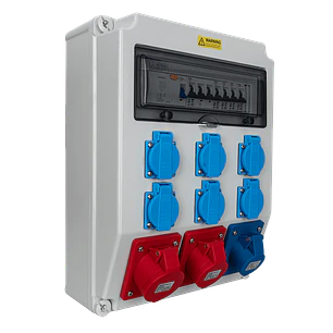 Quadro  De  Obras  Equipado  14  Módulos  IP44 - Aslo