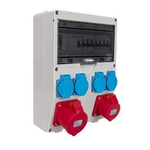 Quadro  De  Obras  Equipado  12  Módulos  IP44 - Aslo