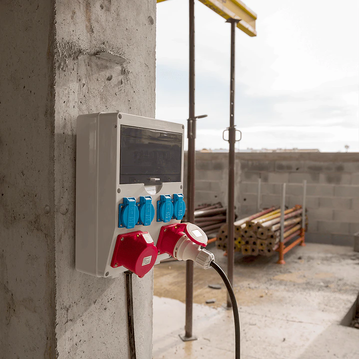 Quadro  De  Obras  Equipado  12  Módulos  IP44 - Aslo 2