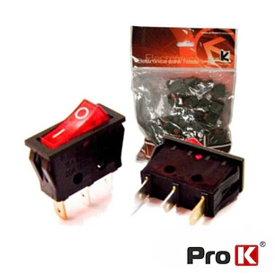 Interruptor Basculante C/ Luz 15a-250v Spst On-Off PROK