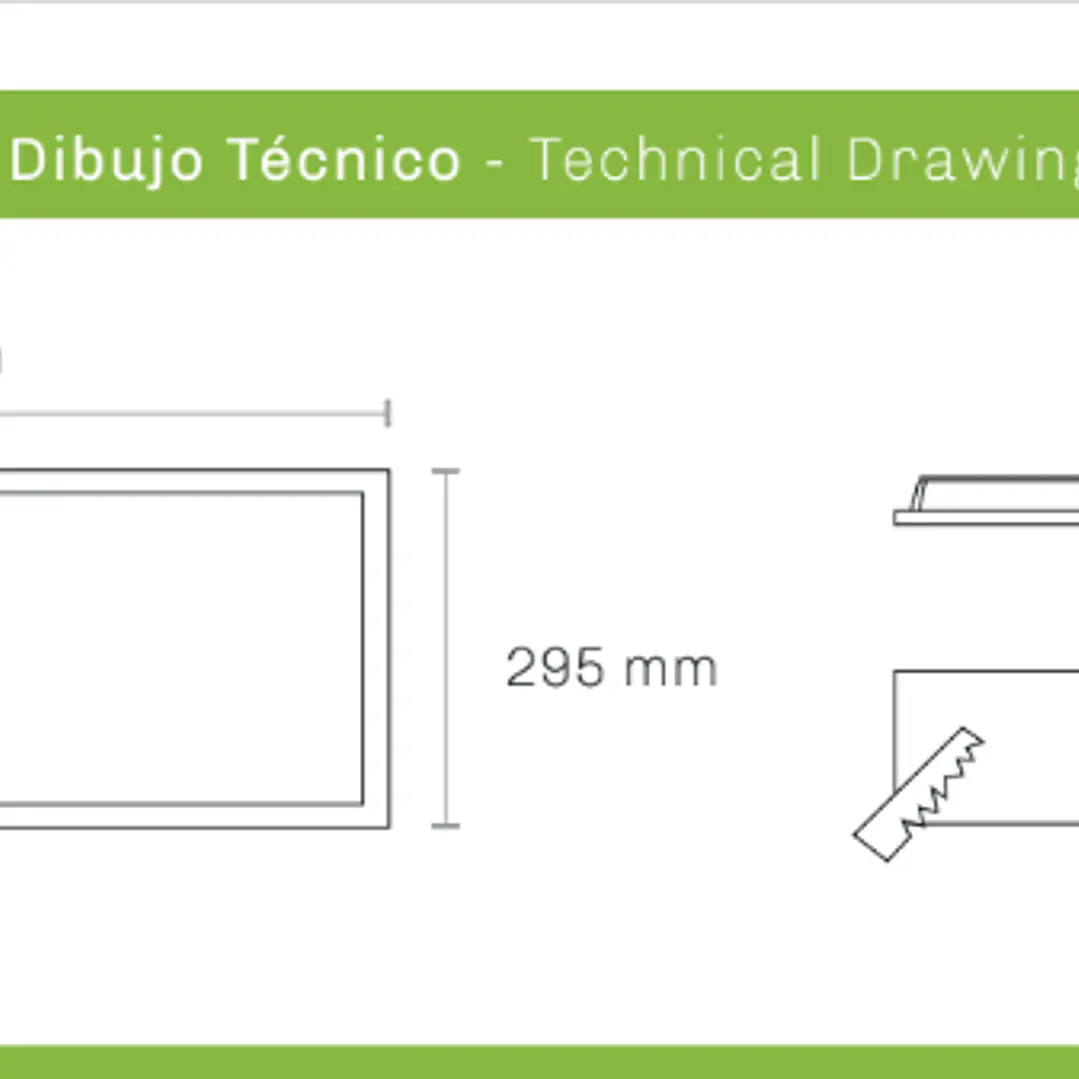 Painel Led Backlit 30 X 120 CM | CCT | 4000Lm Maxled 5