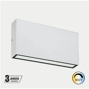 Aplique De Parede 2 x 5W 1190lm Branco/Antracite/Corten Maxled