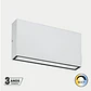 Aplique De Parede 2 x 5W 1190lm Branco/Antracite/Corten Maxled - Miniatura 2
