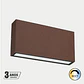 Aplique De Parede 2 x 5W 1190lm Branco/Antracite/Corten Maxled - Miniatura 3