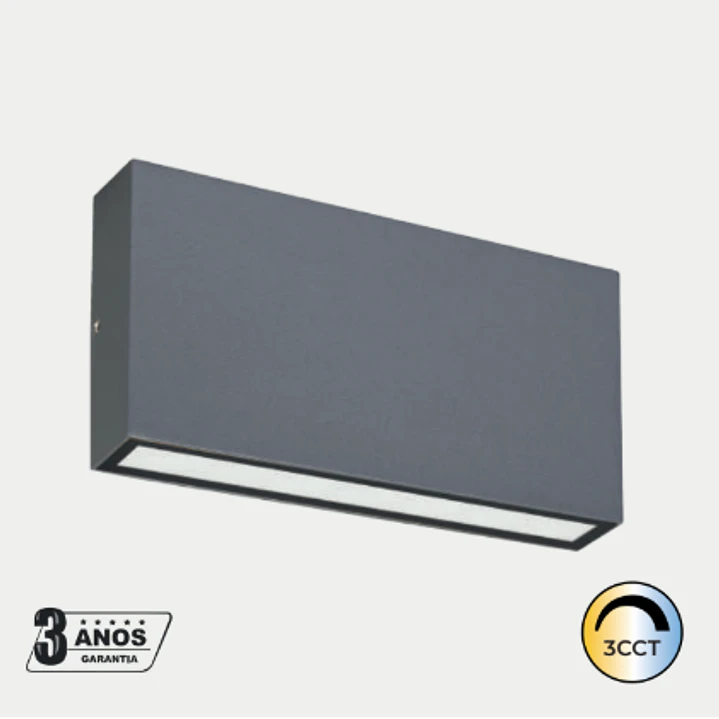 Aplique De Parede 2 x 5W 1190lm Branco/Antracite/Corten Maxled 4