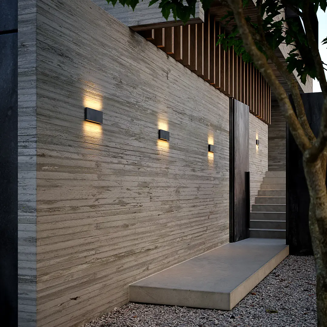 Aplique De Parede 2 x 5W 1190lm Branco/Antracite/Corten Maxled 5