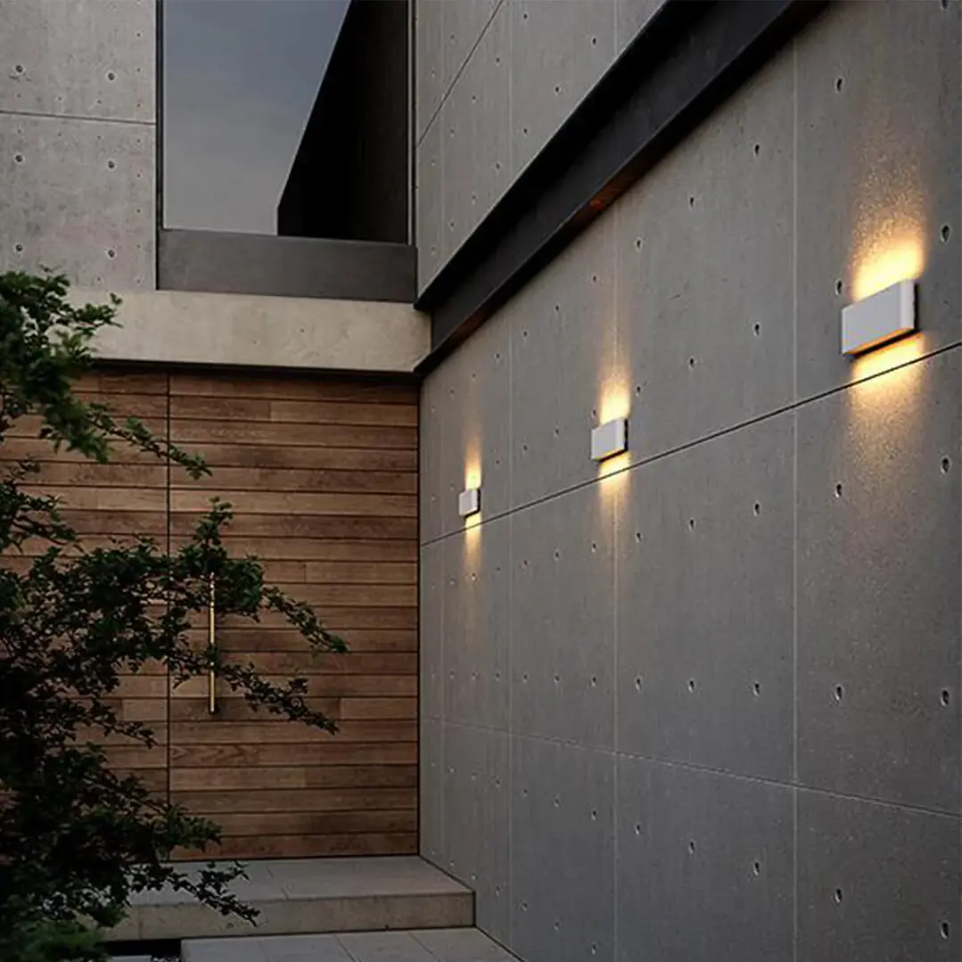 Aplique De Parede 2 x 12W 2930lm Branco/Antracite/Corten Maxled 4