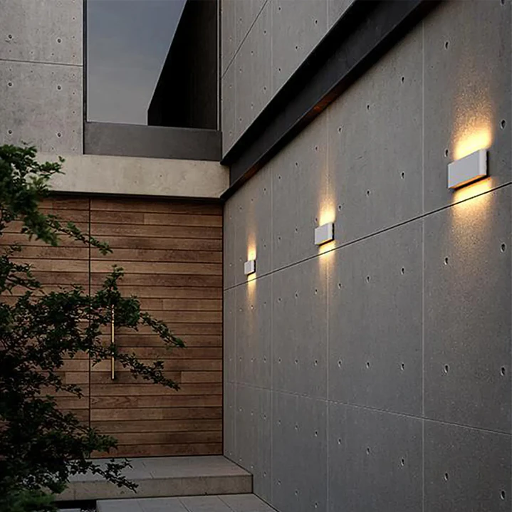 Aplique De Parede 2 x 12W 2930lm Branco/Antracite/Corten Maxled 4