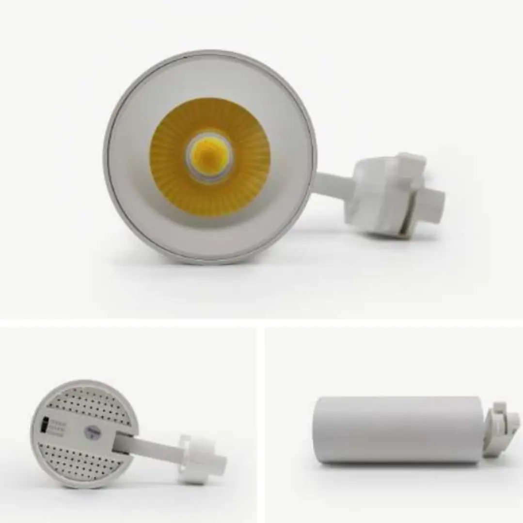 Zunit - Projetor de calha Led - 1 circuito 28W Ø74 x 175 mm CCT3 2400lm - Maxled 7