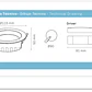 Kiro Downlight 3CCT 16W - 1600Lm - 120º - Ø 115mm - CCT - Lumiarq - thumbnail 4