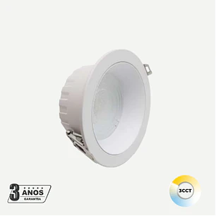 Kiro Downlight 3CCT 16W - 1600Lm - 120º - Ø 115mm - CCT - Lumiarq
