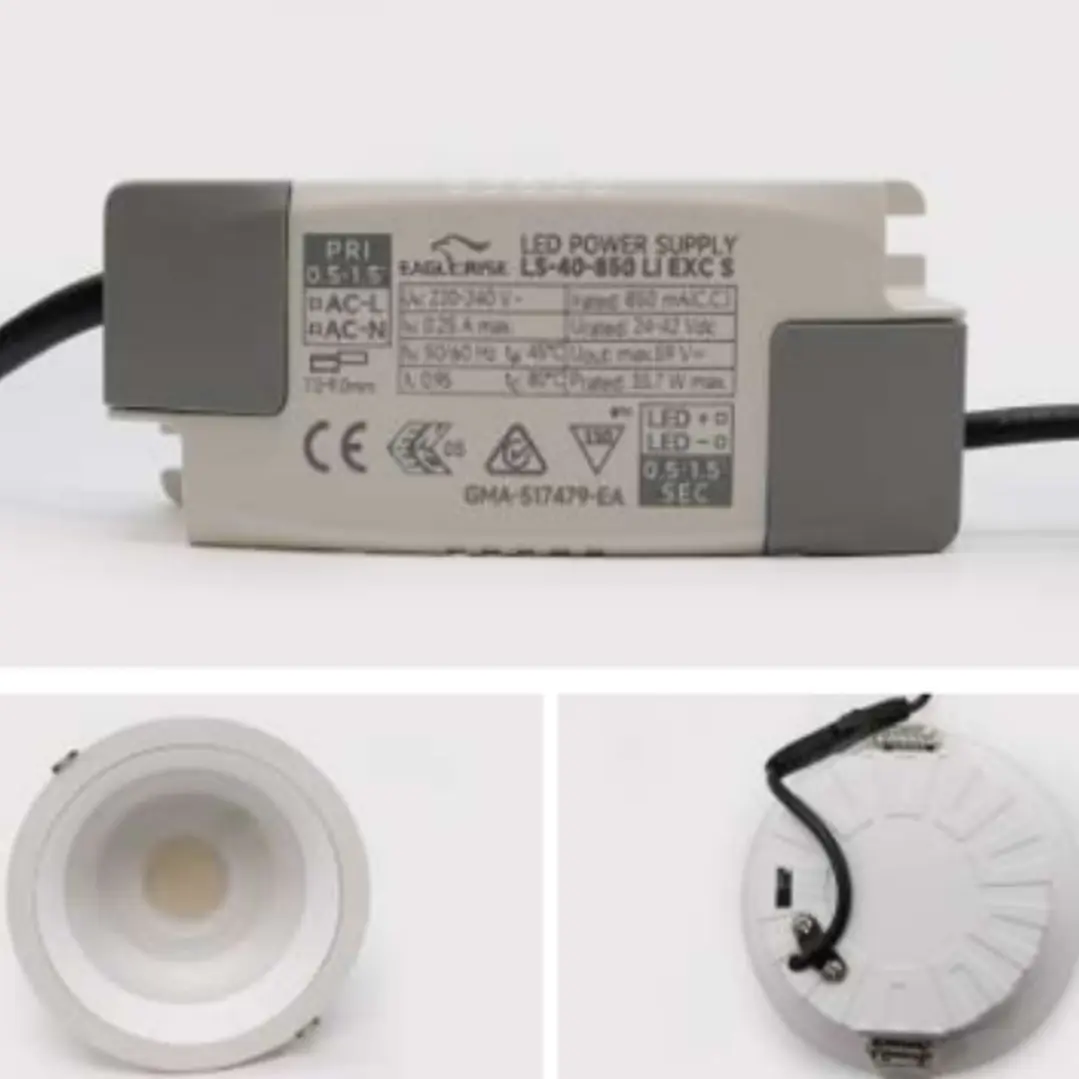 Kiro Downlight 3CCT 36W - 3600Lm - 120º - Ø 185mm - CCT - Lumiarq 3
