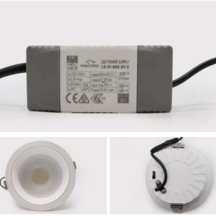 Kiro Downlight 3CCT 10W - 1000Lm - 120º - Ø 92mm - CCT - Lumiarq 3