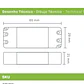 Driver/Transformador para Painel LED 6W Maxled - Thumbnail 3