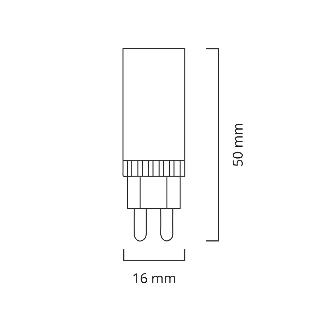 Lâmpada G9 PIXY LED 5W 6400K 530lm Branca 2