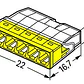 Wago 2273-205 - Ligador Rápido 5 ligações (0.5...2.5mm²) Unifilares - Miniatura 2