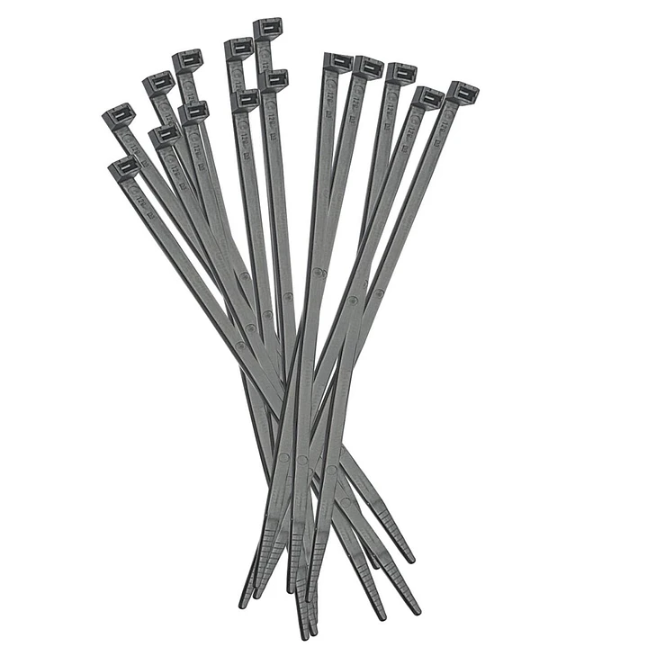 Abraçadeiras NYLON66 4.8*250 branco/preto - R-Electric 6