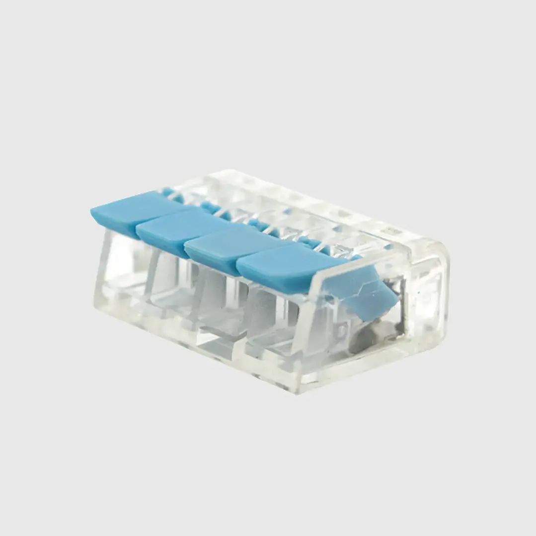 Ligador para Fio Flexível / Rígido  4 entradas Flexível / Rígido 32A - R-Electric 1