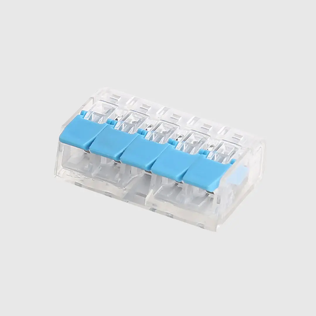Ligador para Fio Flexível / Rígido  5 entradas Flexível / Rígido 32A - R-Electric 1