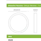 Downlight LED Redondo 36W 400MM 2900Lm Saliente Branco CCT Maxled - Thumbnail 4