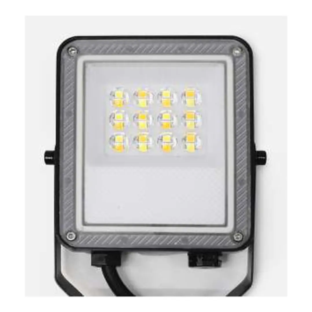 Projetor LED Slim SMD 10W Preto CCT3 (3000K/4000K/6000K) 1000Lm IP65 Maxled 1