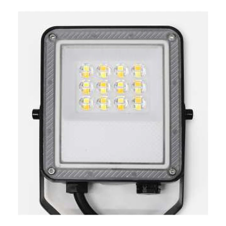Projetor LED Slim SMD 10W Preto CCT3 (3000K/4000K/6000K) 1000Lm IP65 Maxled 1