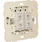 Efapel 21281 - Botão duplo de persiana 10A 250V - Série MEC21 - Thumbnail 1