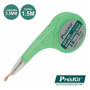 Malha Dessoldadora 3.5mm 1.5m PROSKIT
