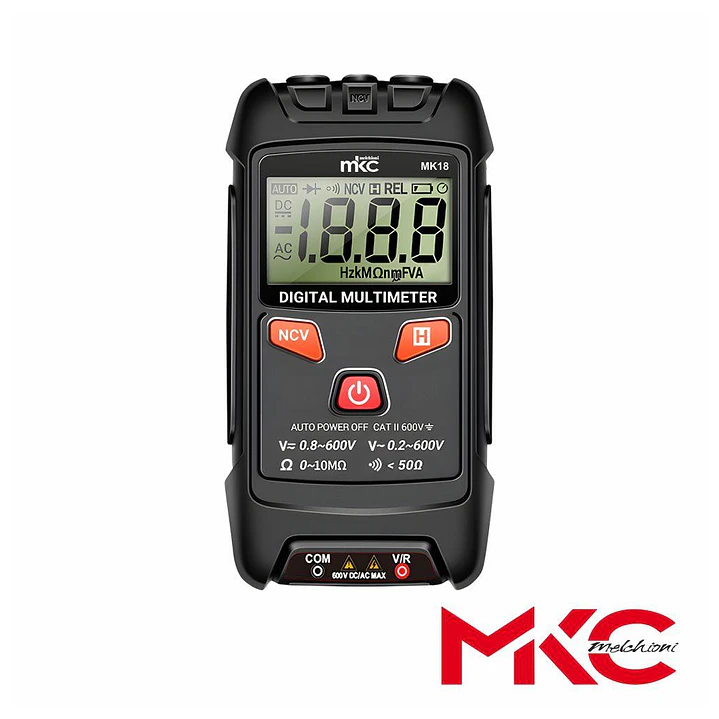 Multímetro Digital de Bolso LCD 600V MKC 1