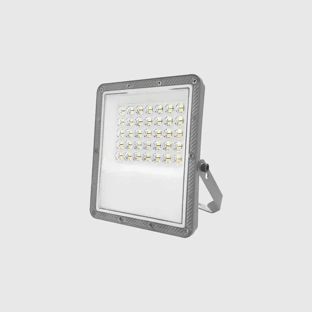 Projetor LED Slim SMD 30W Cinza CCT3 (3000K/4000K/6000K) 3000Lm IP65 Maxled 1