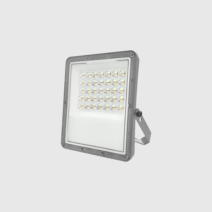Projetor LED Slim SMD 30W Cinza CCT3 (3000K/4000K/6000K) 3000Lm IP65 Maxled 1