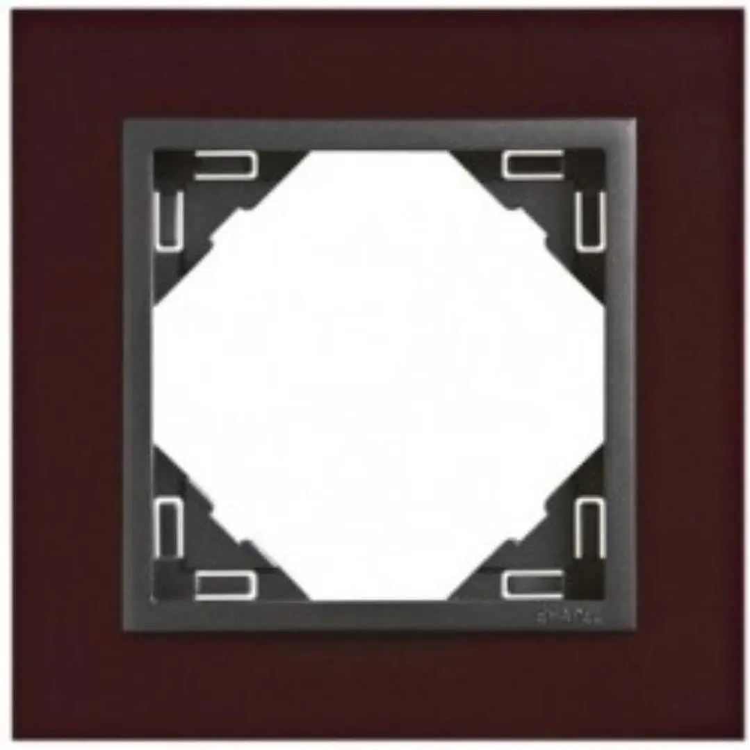 Efapel Espelho Simples Rubro/gris 90910TBS 1