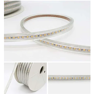 Fita LED 2835 120SMD - Fita Led 12W 230V Ligação Direta 14MM (Corte de metro em metro) - 50M -  Maxled 