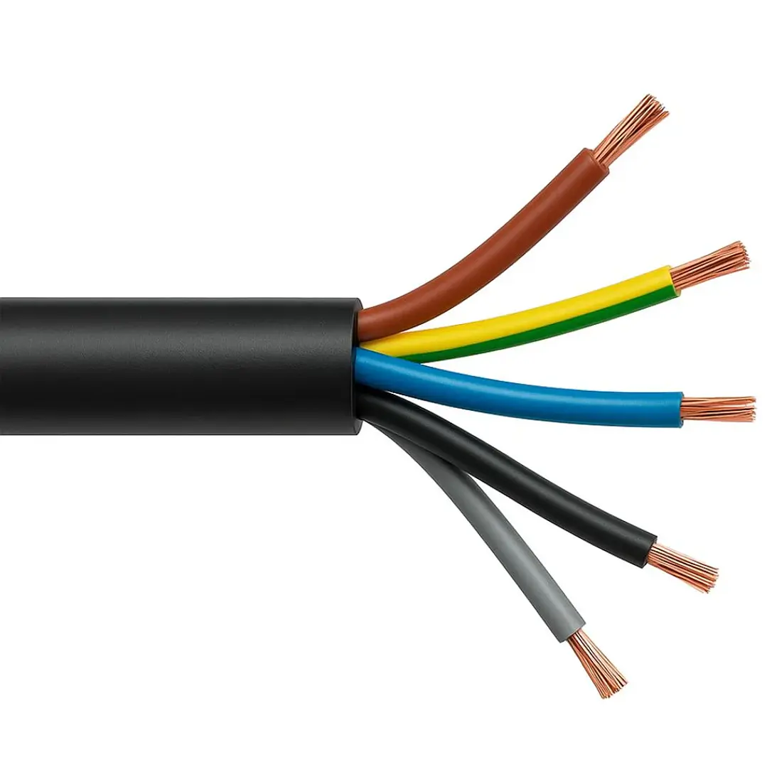 Cabo Flexível  RV-K 5G4 - 100%Cu (CT/PT/CZ/VA/AZ) PT 750V Preto 1