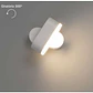 Aplique LED De Parede Aplique de parede 7W 820Lm CCT3 Branco/Antracite Maxled - Thumbnail 3