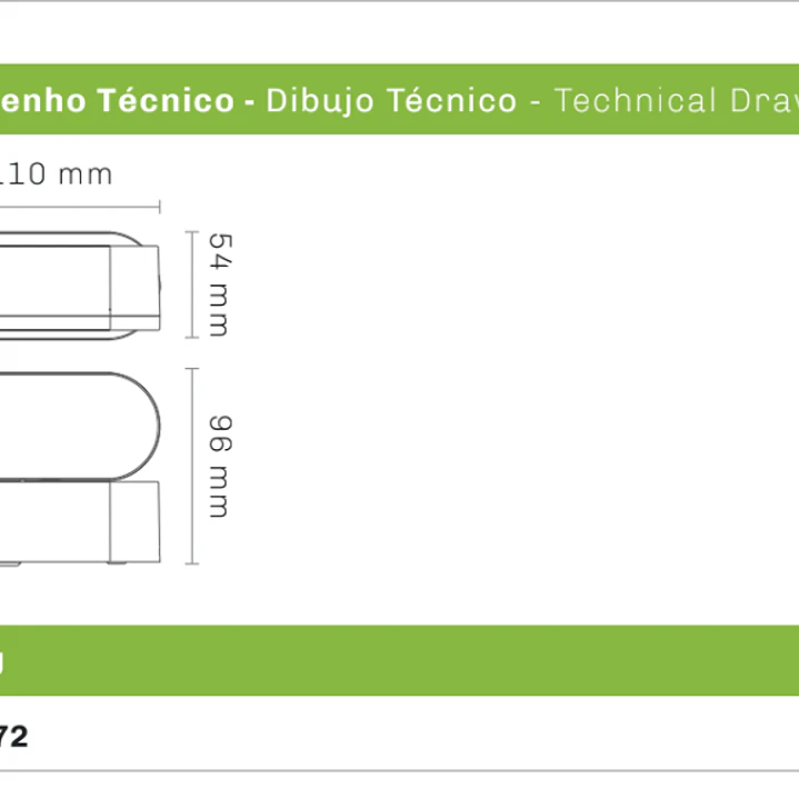 Aplique LED De Parede Aplique de parede 7W 820Lm CCT3 Branco/Antracite Maxled 9