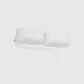 Aplique LED De Parede Aplique de parede 2 x 6W 1630Lm CCT3 Branco/Antracite Maxled - Thumbnail 12
