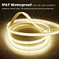 Fita LED COB 230V IP67 10mm 10W/m 1050Lm 3000K LED7 (ao metro) - Miniatura 6