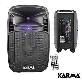 COLUNA ATIVA 10″ 170W USB/SD/MP3 Bluetooth + TWS KARMA