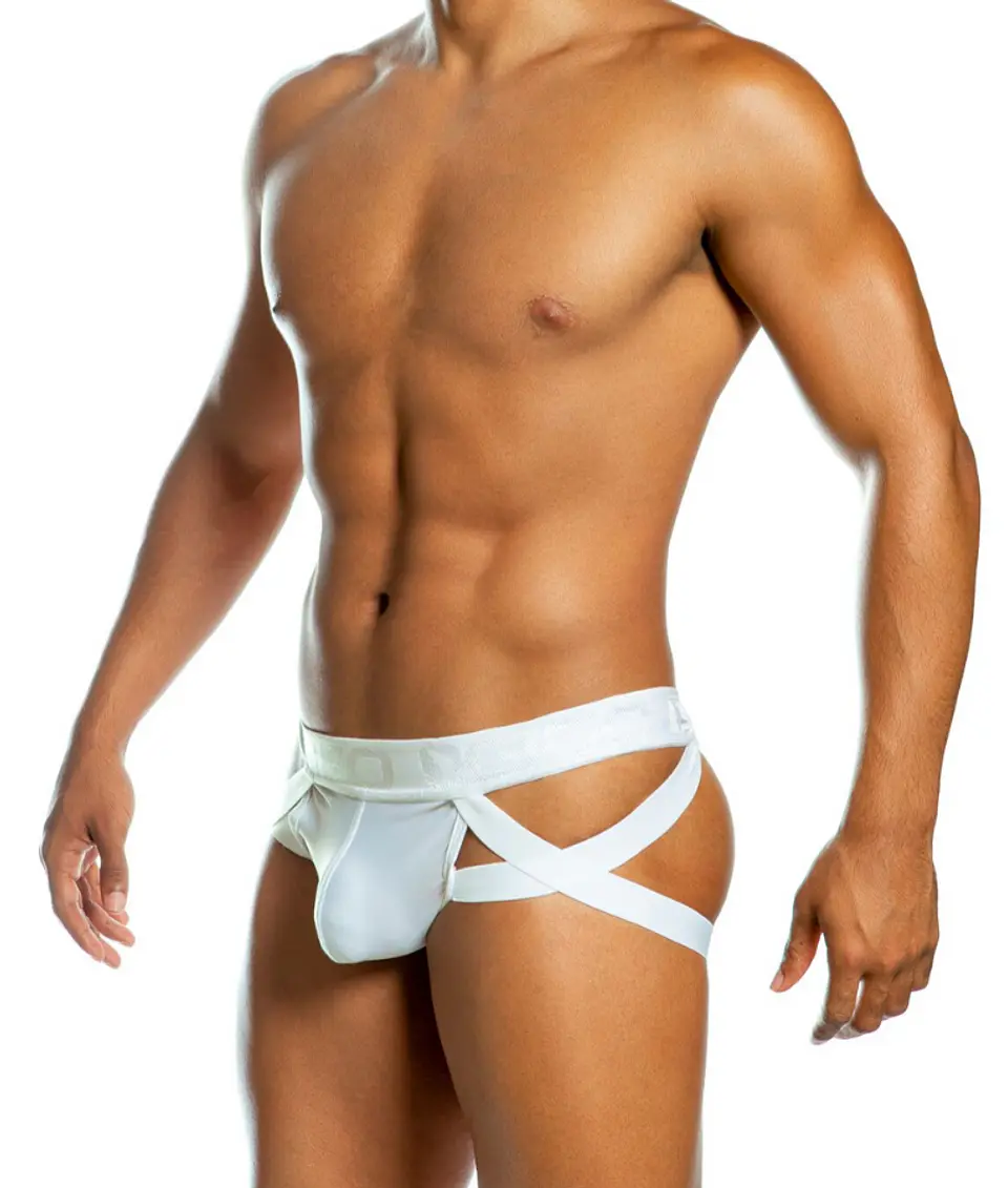EROTIC WHITE JOCKSTRAP 3