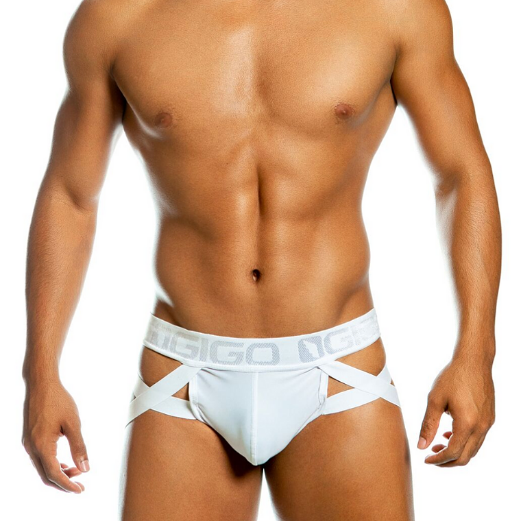 EROTIC WHITE JOCKSTRAP 4