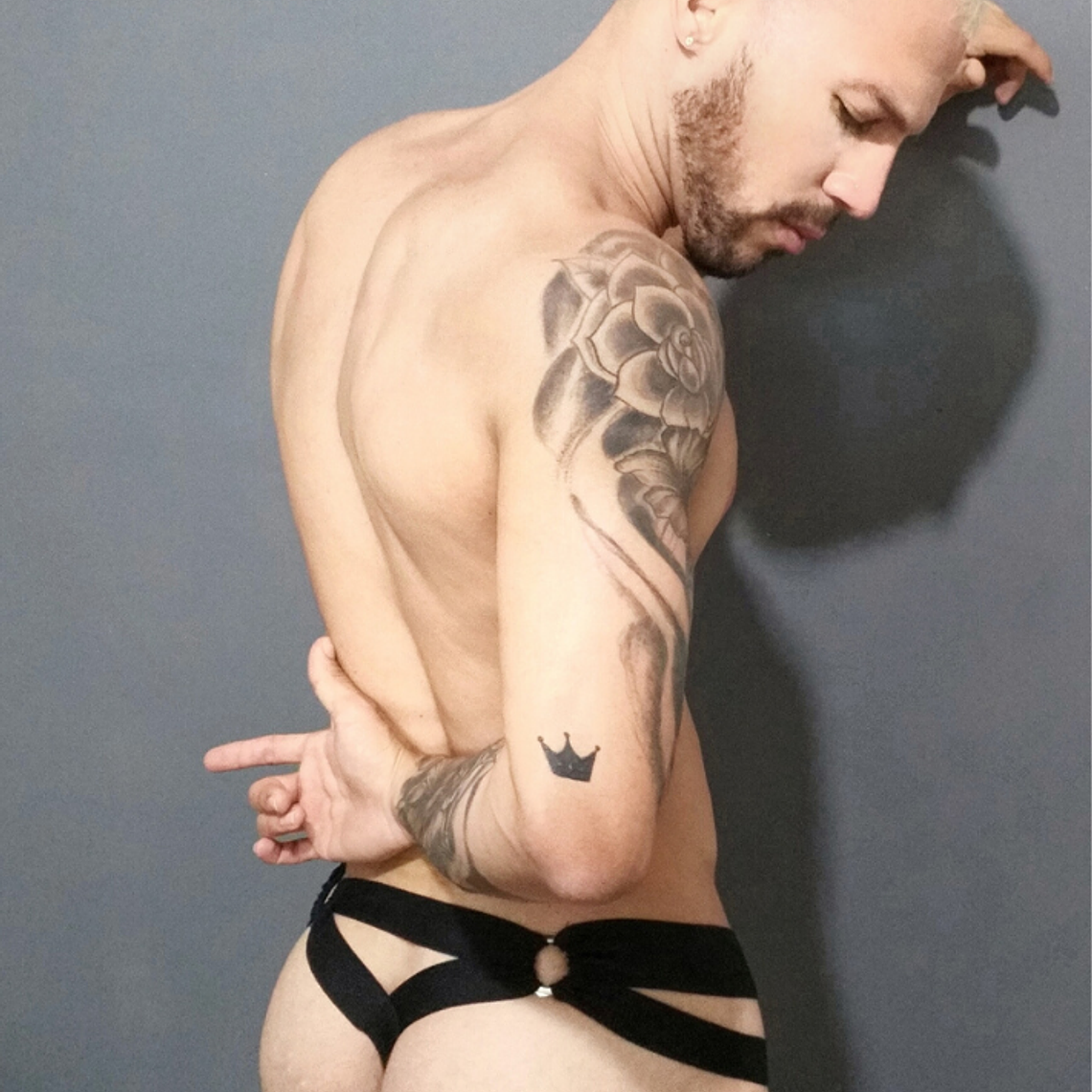 EROTIC BLACK JOCKSTRAP 1