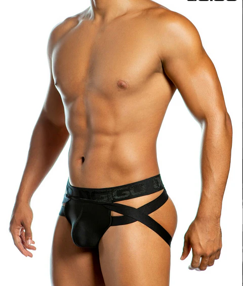 EROTIC BLACK JOCKSTRAP